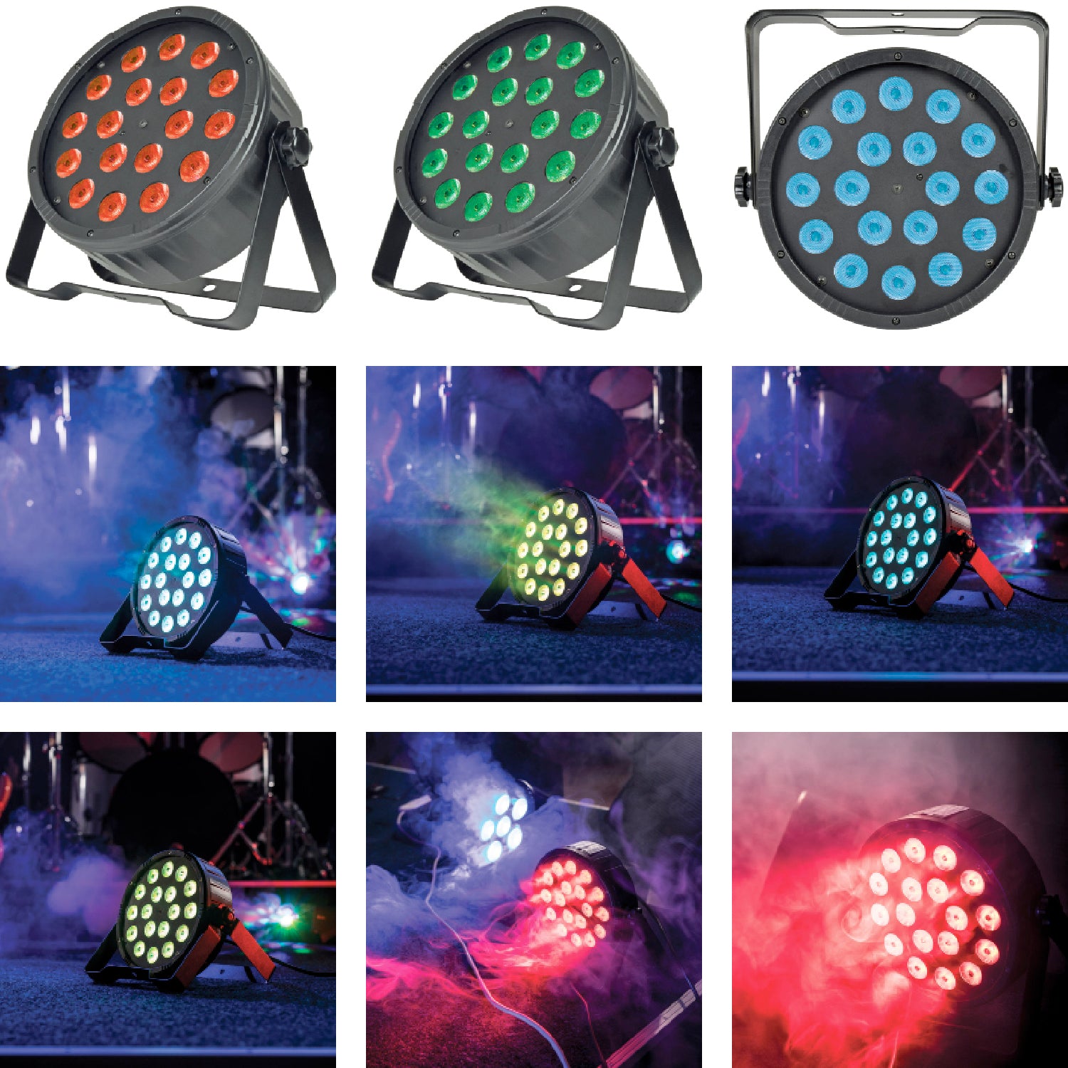 QTX High power PAR100 3-in-1 LED PAR can - view 15