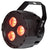 QTX PAR12 RGBW DMX PAR Light 3 x 4W LED