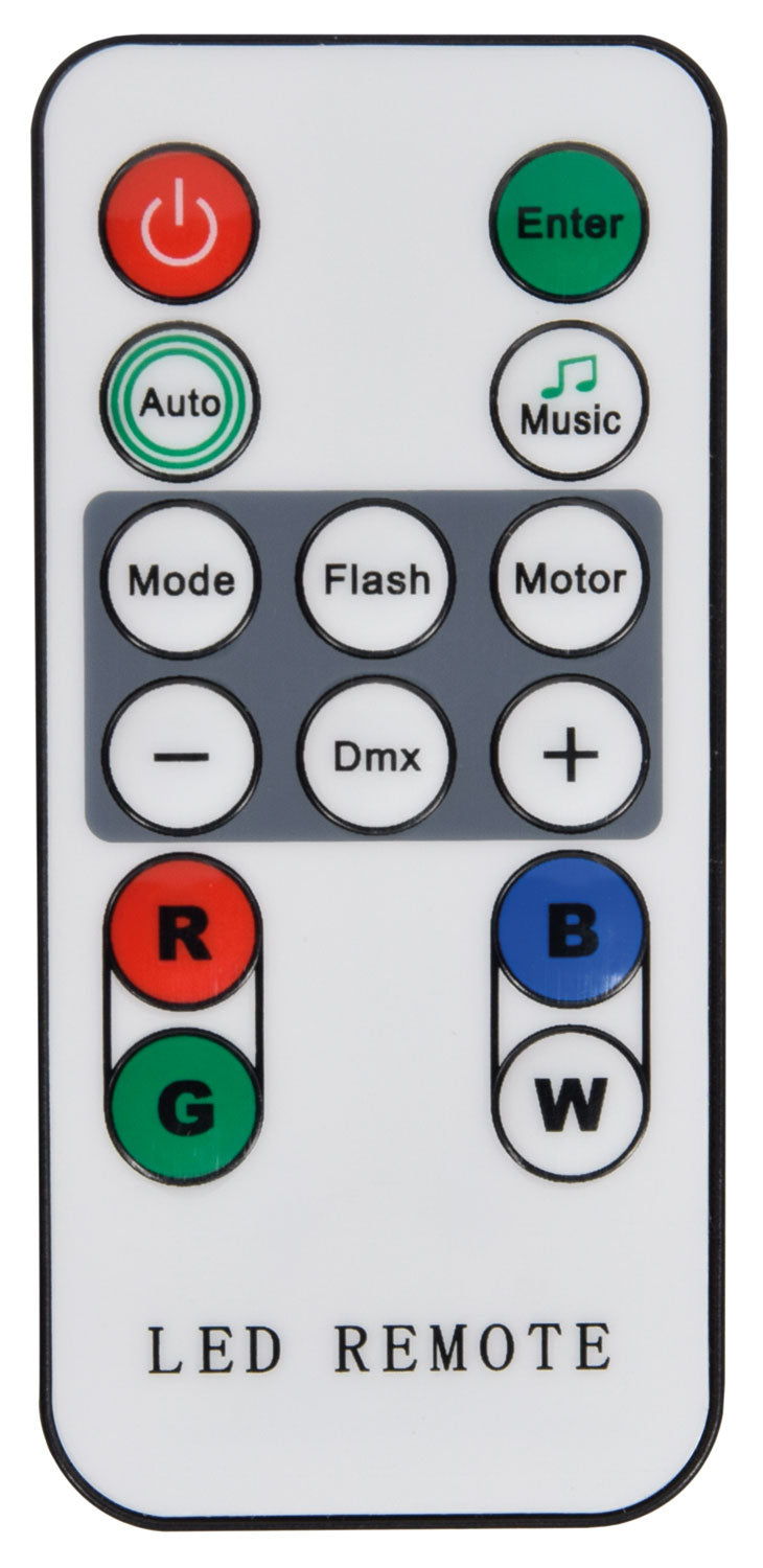 QTX PAR12 RGBW DMX PAR Light 3 x 4W LED - view 3