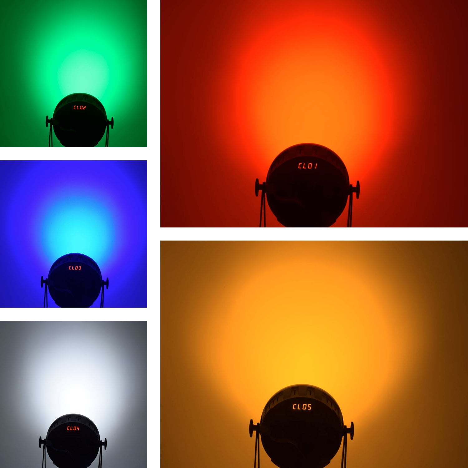QTX PAR-186 High Power RGBWA PAR Light with U/V - view 2