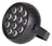 QTX Rechargeable Mini LED PAR Light Black - view 4