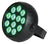 QTX Rechargeable Mini LED PAR Light Black - view 8