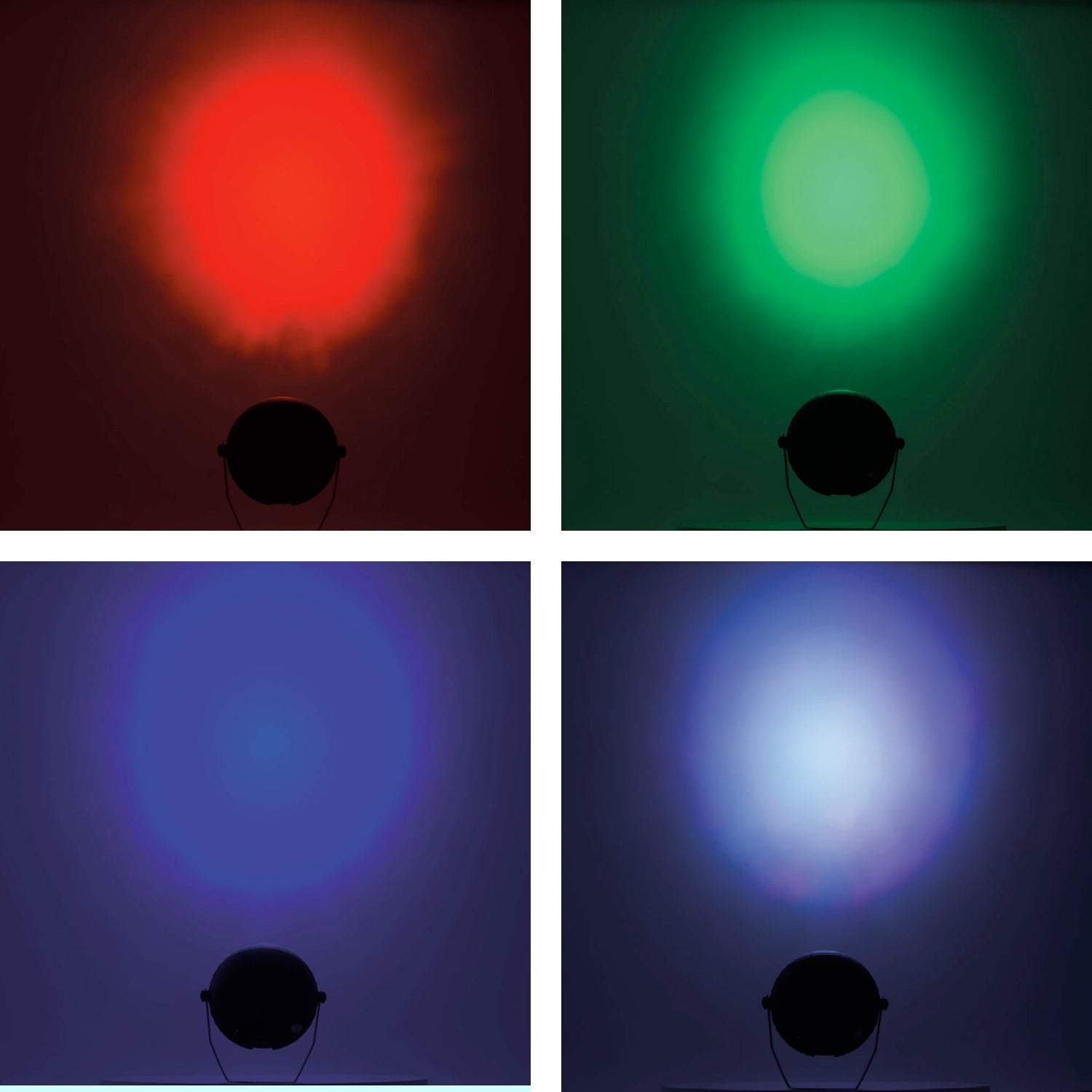 QTX Rechargeable Mini LED PAR Light Black - view 2