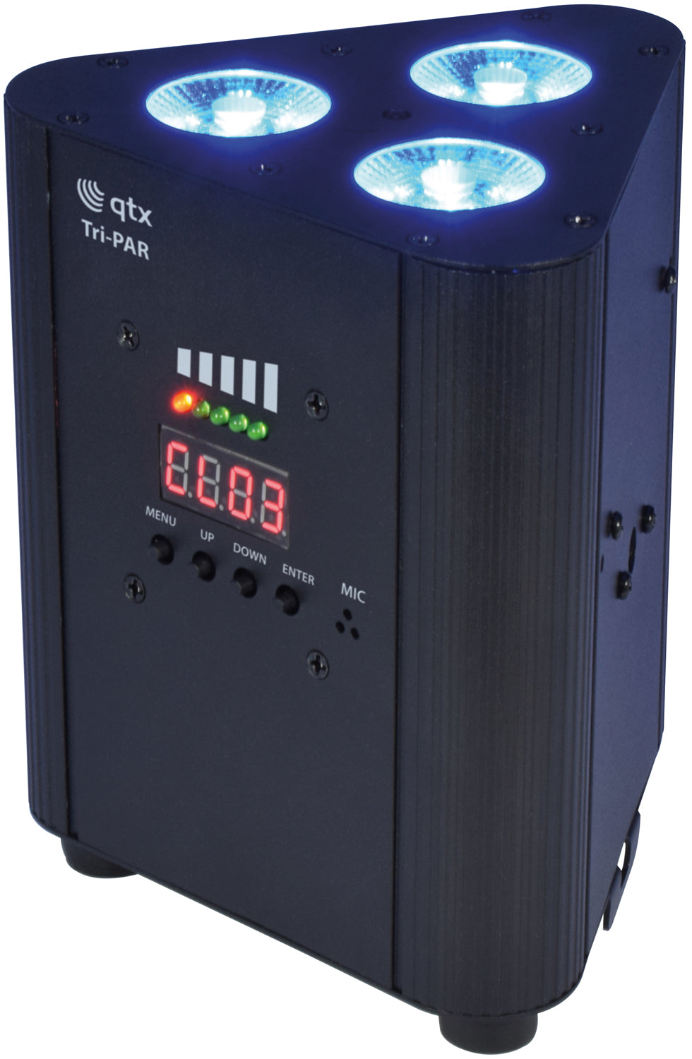 QTX Rechargeable Triple PAR Uplighter - view 10