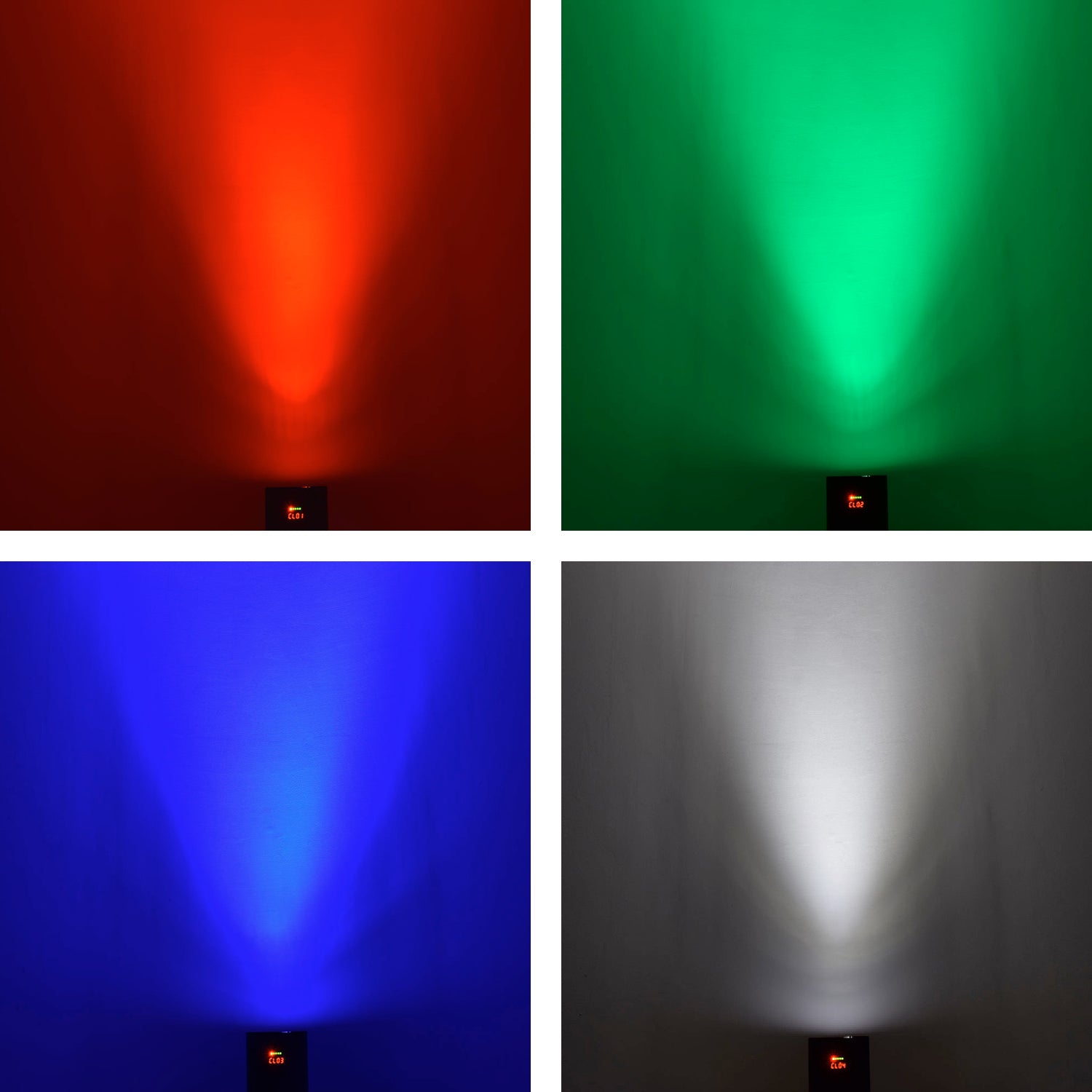 QTX Rechargeable Triple PAR Uplighter - view 2