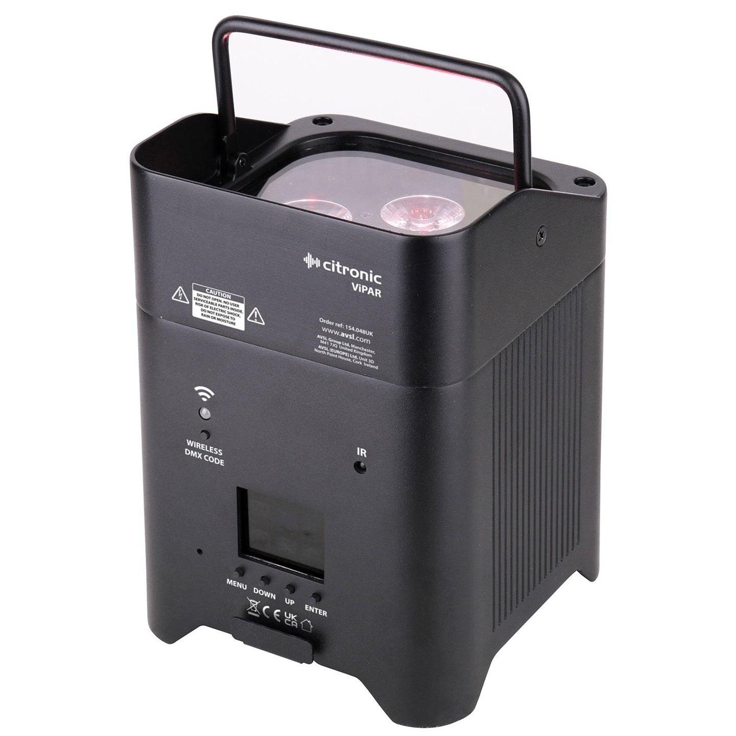 Citronic 6x18W Smart Rechargeable RGBWA/UV PAR Uplighter - view 4