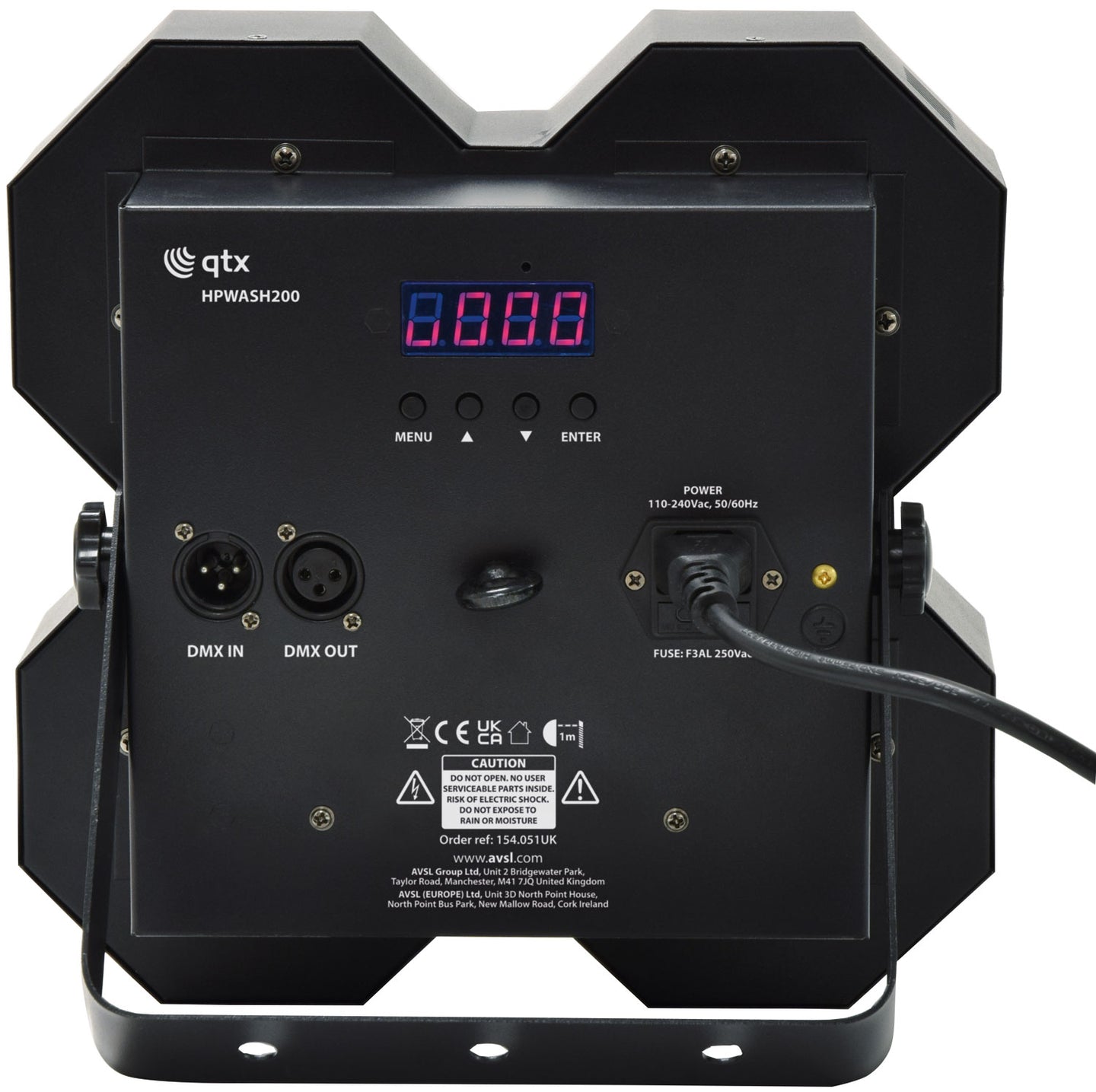 QTX HPWASH200 - 4x50W High Power LED - view 2