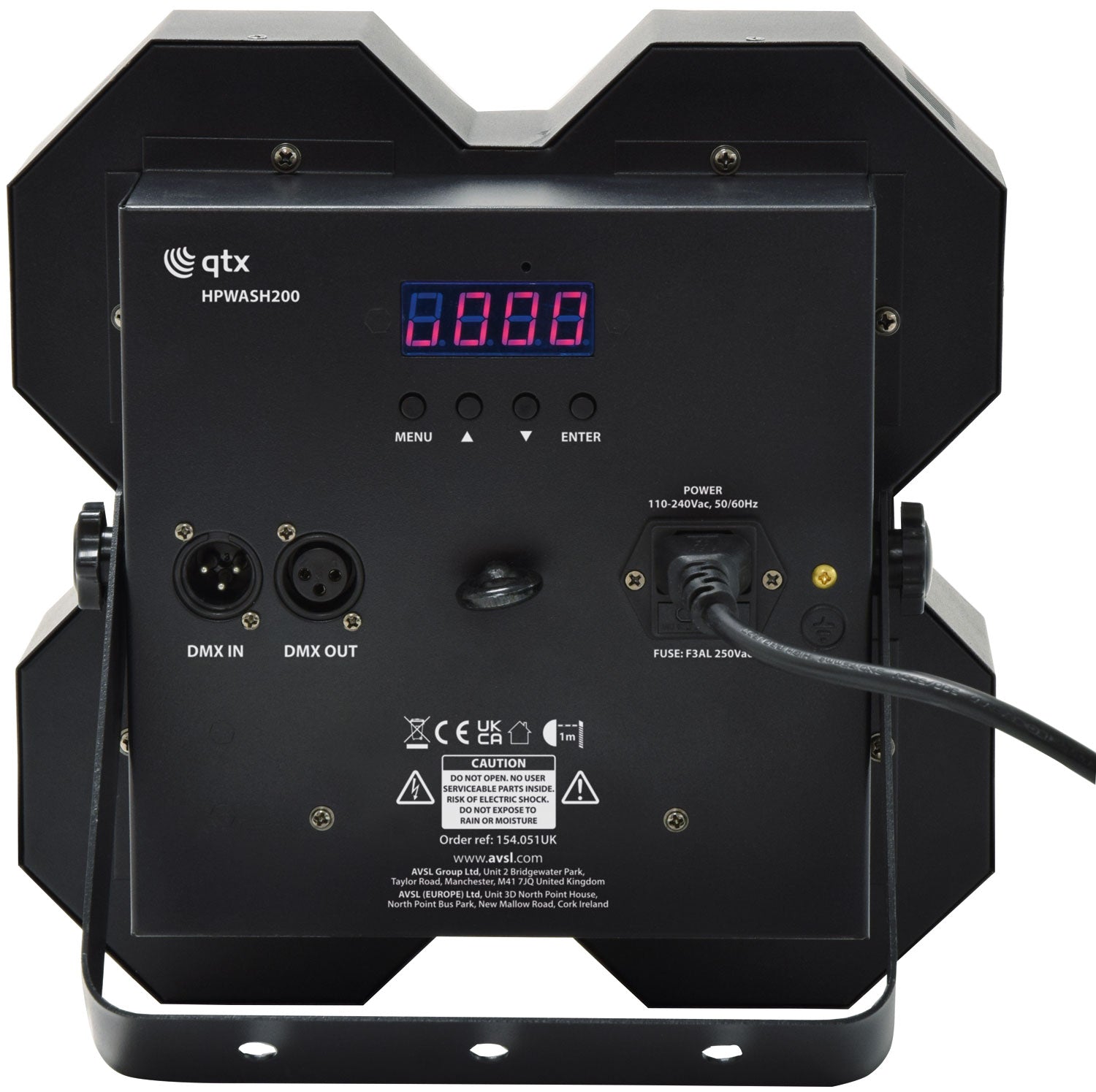QTX HPWASH200 - 4x50W High Power LED - view 2