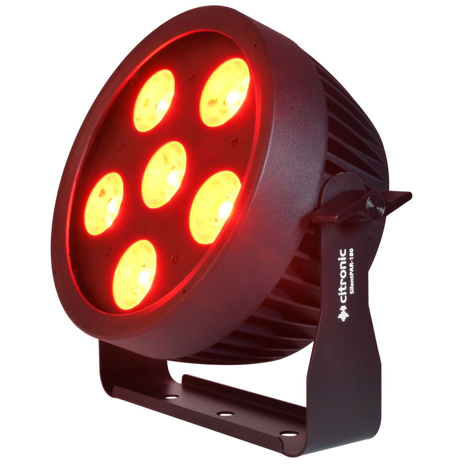 Citronic 6 x 30W RGBW Silent PAR Can