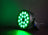 Citronic 18 x 12W RGBW Silent PAR Can - view 10