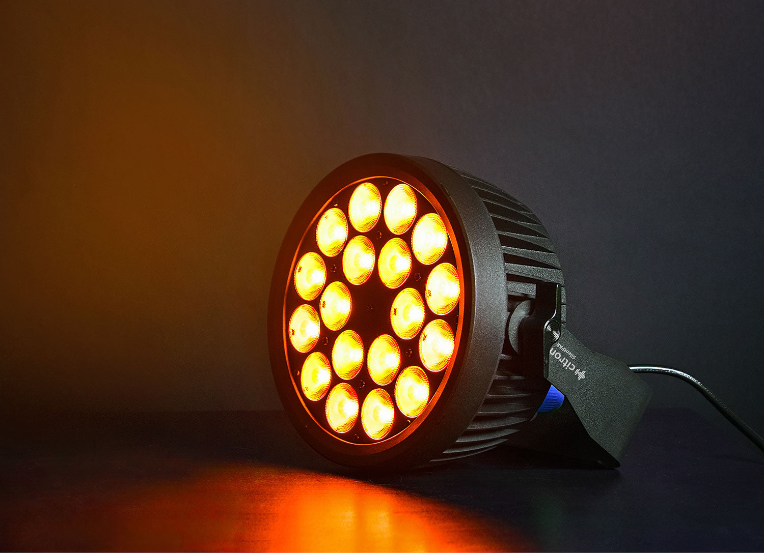 Citronic 18 x 12W RGBW Silent PAR Can - view 5