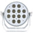 Citronic 12 x 12W RGBWA/UV Fanless PAR Can - view 14