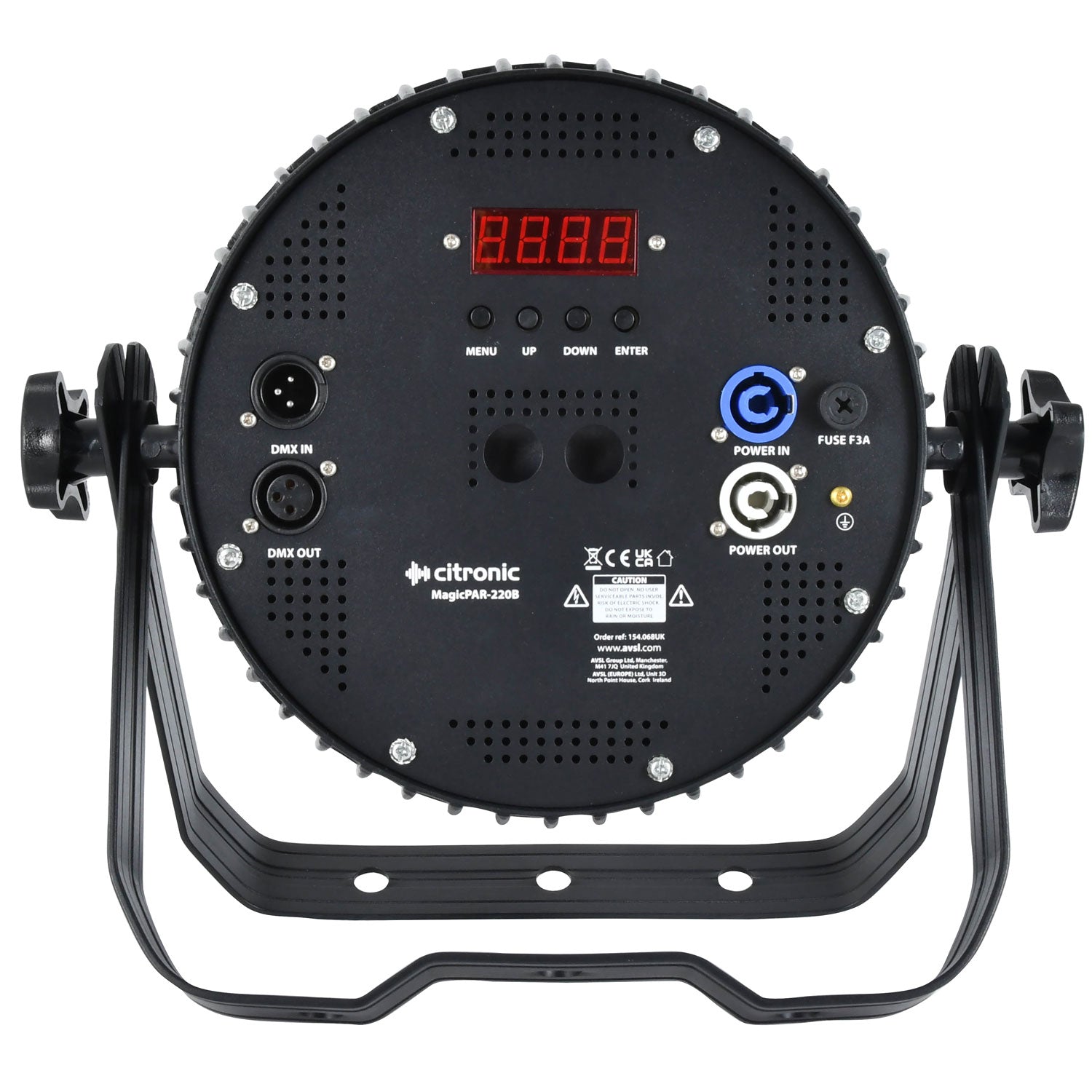 Citronic 18 x 12W RGBWA/UV Fanless PAR Can - view 10