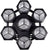 Citronic 7x40W COB LED RGBW PAR Light - view 12