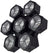 Citronic 7x40W COB LED RGBW PAR Light - view 3