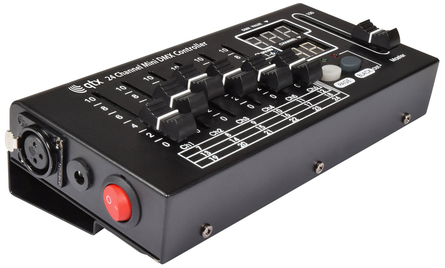 QTX 24 Channel Mini DMX Controller - view 2