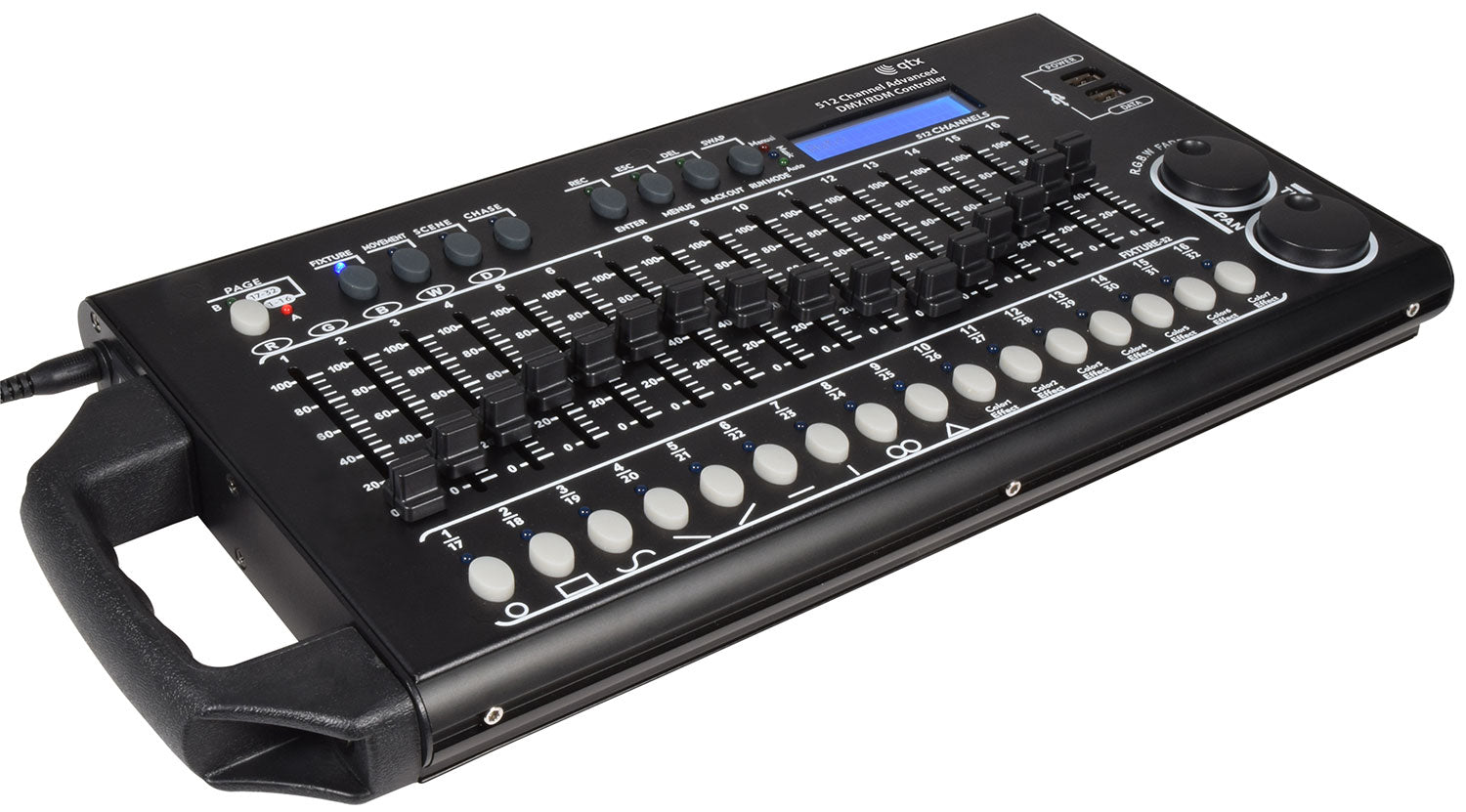 QTX 512 Channel Advanced DMX Controller - view 5