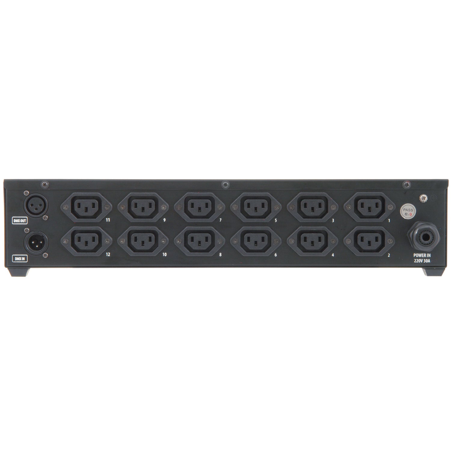 QTX RP12 12 Channel DMX relay pack - view 4