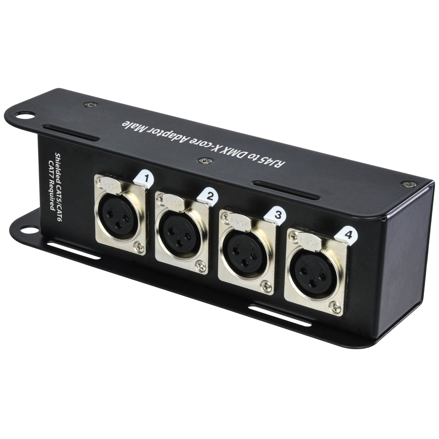 QTX RJ45 to DMX X-core Adaptor Male