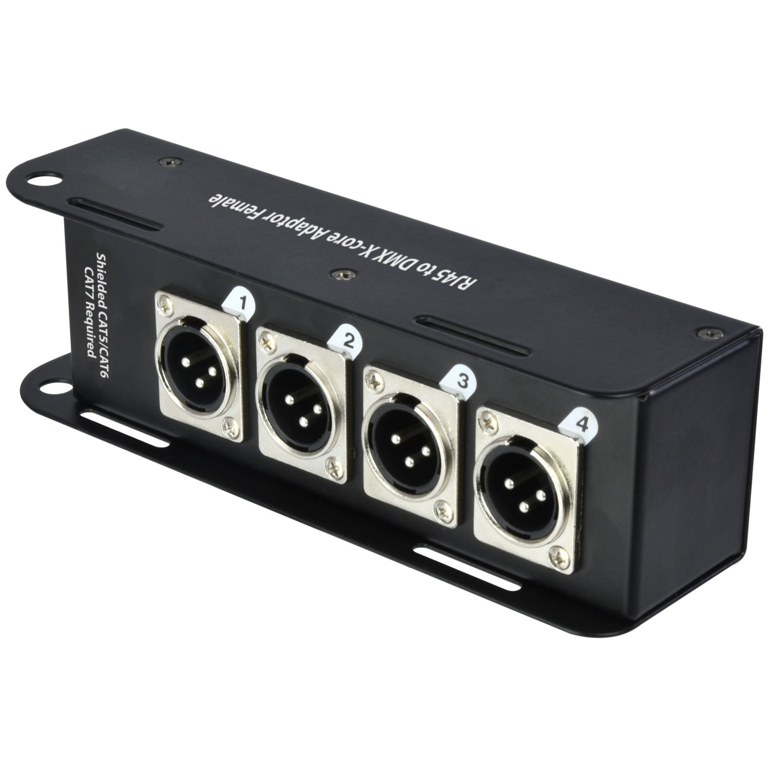 QTX RJ45 to DMX X-core Adaptor Female