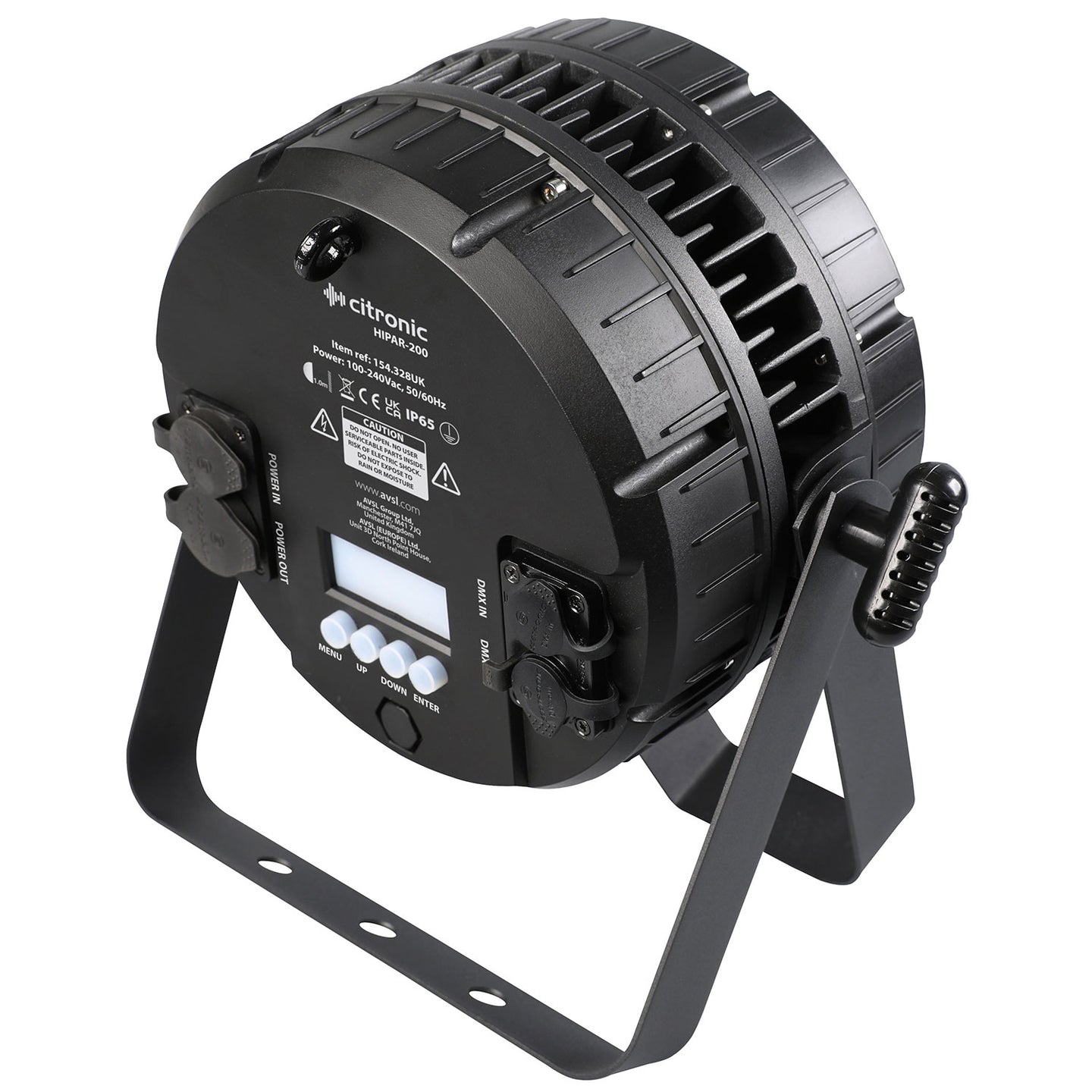 Citronic 200W Weatherproof RGBLA PAR Can with UV - view 4