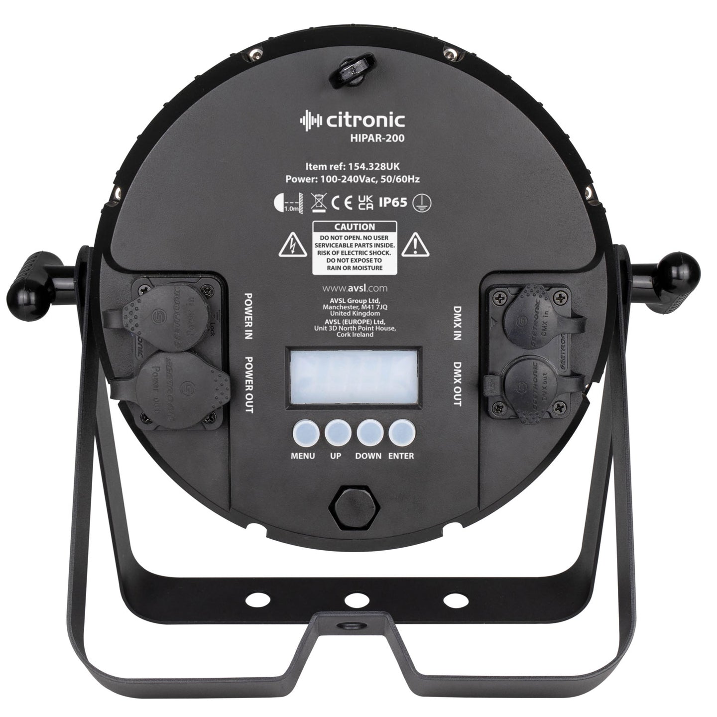 Citronic 200W Weatherproof RGBLA PAR Can with UV - view 11