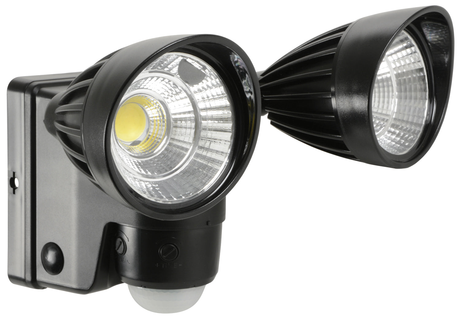LYYT Battery Twin LED Floodlight with PIR