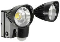 LYYT Battery Twin LED Floodlight with PIR