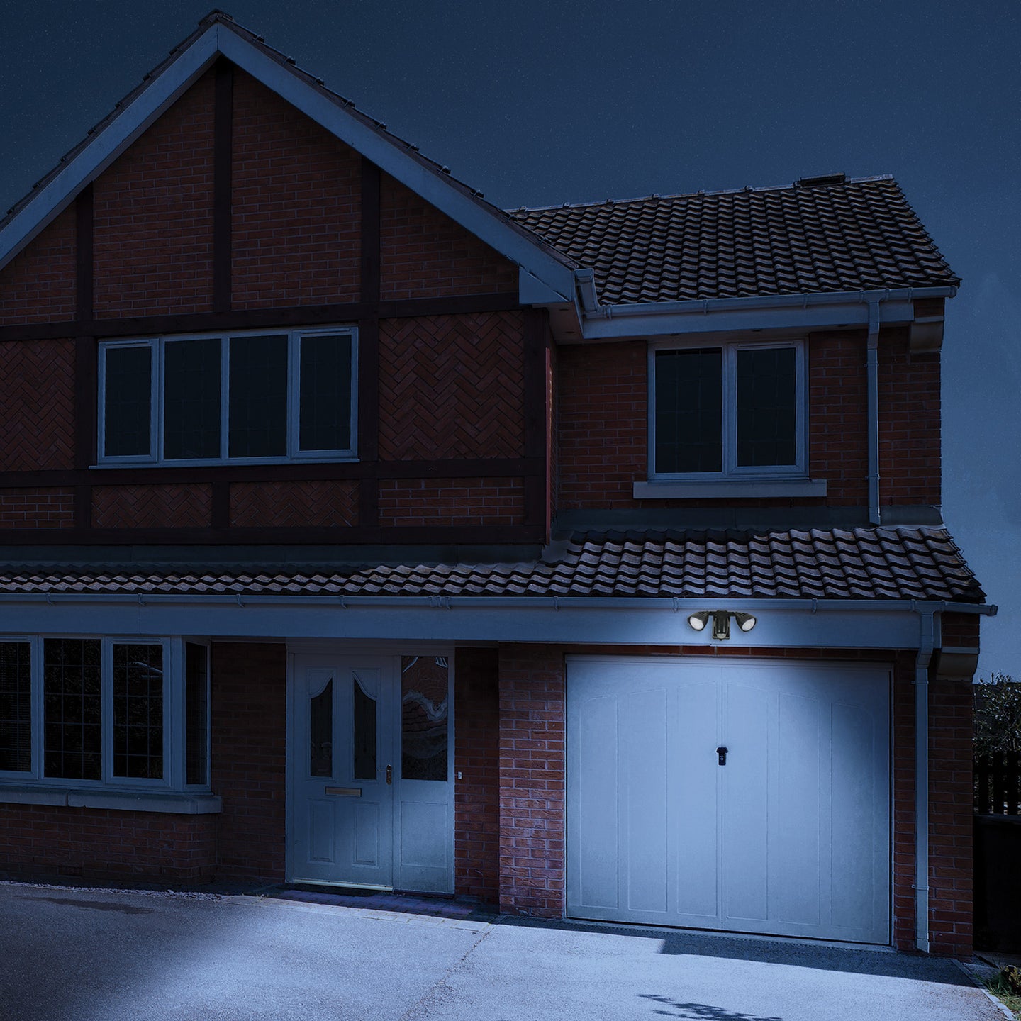 LYYT Battery Twin LED Floodlight with PIR - view 7