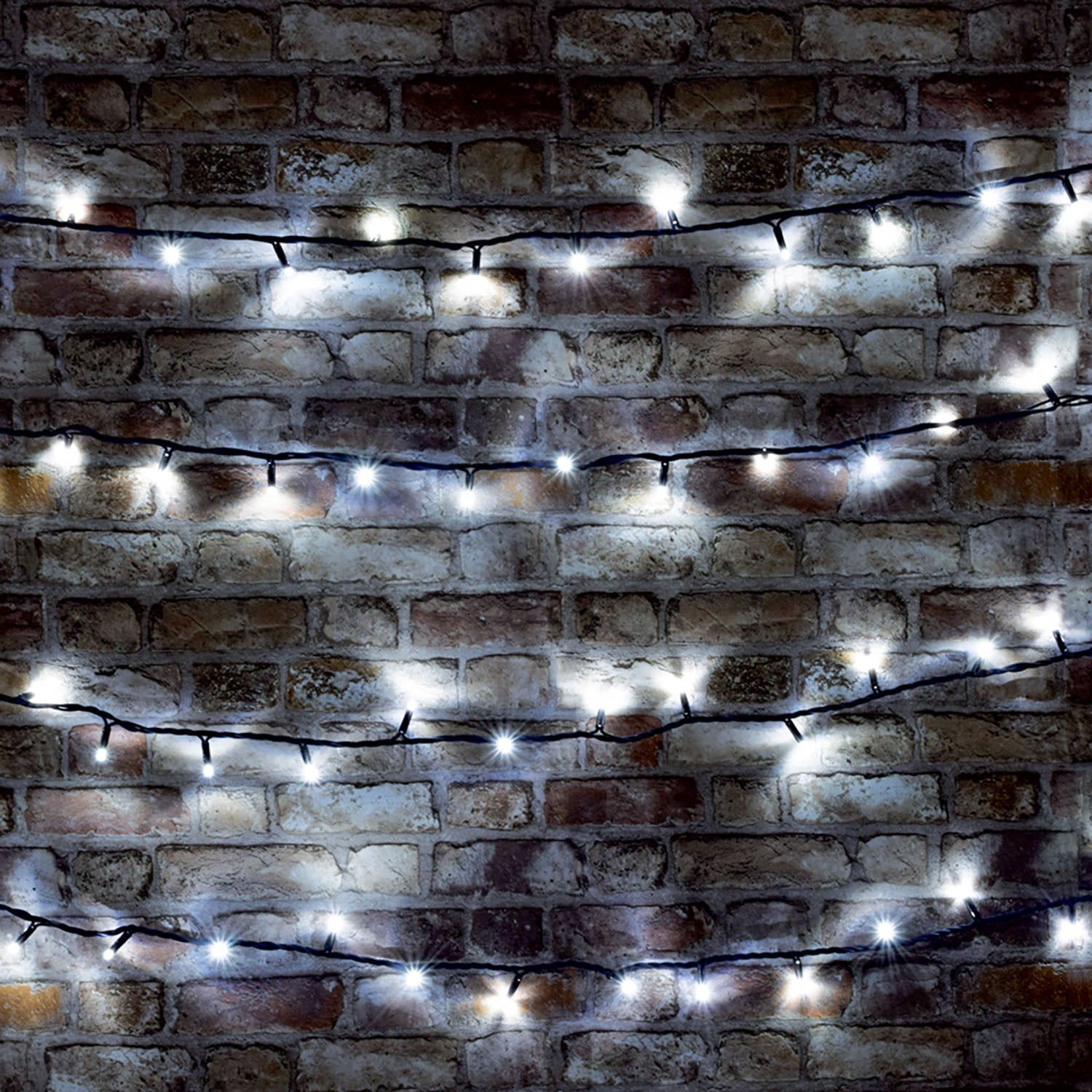 LYYT 180 LED Heavy Duty Static String Light - White