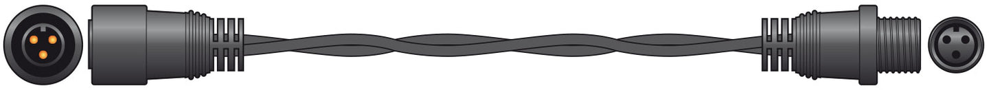 LYYT Heavy Duty String Light Extension Cable 5m