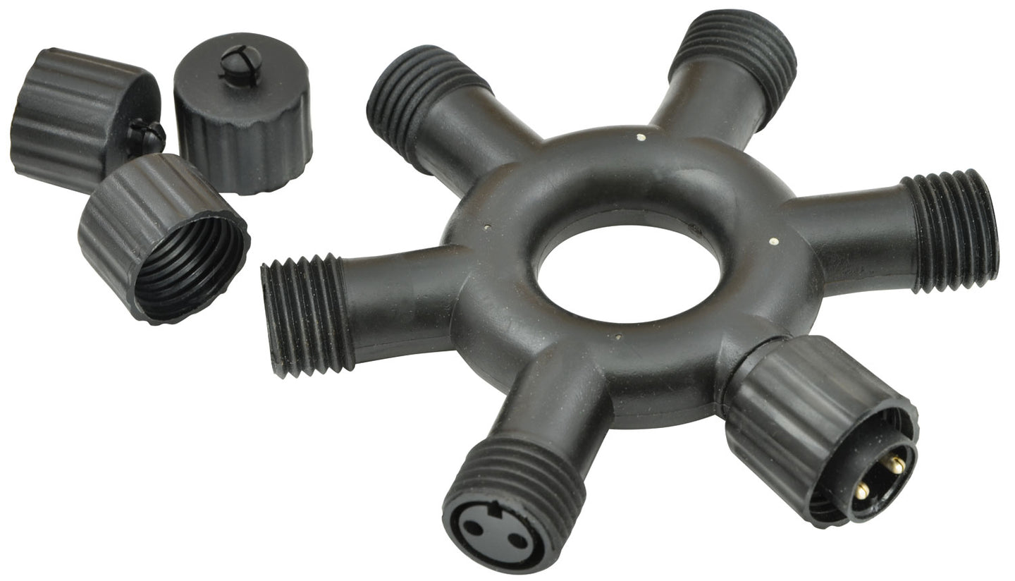 LYYT 5 Way Outdoor String Light Splitter (Static Version)