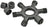LYYT 5 Way Outdoor String Light Splitter (Static Version)