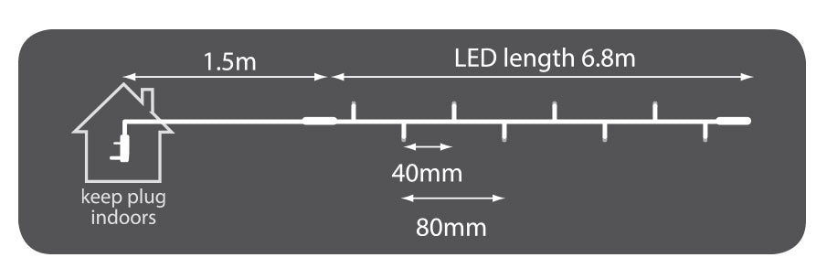LYYT 180 LED H Duty Compact Lights Conn WW - view 7