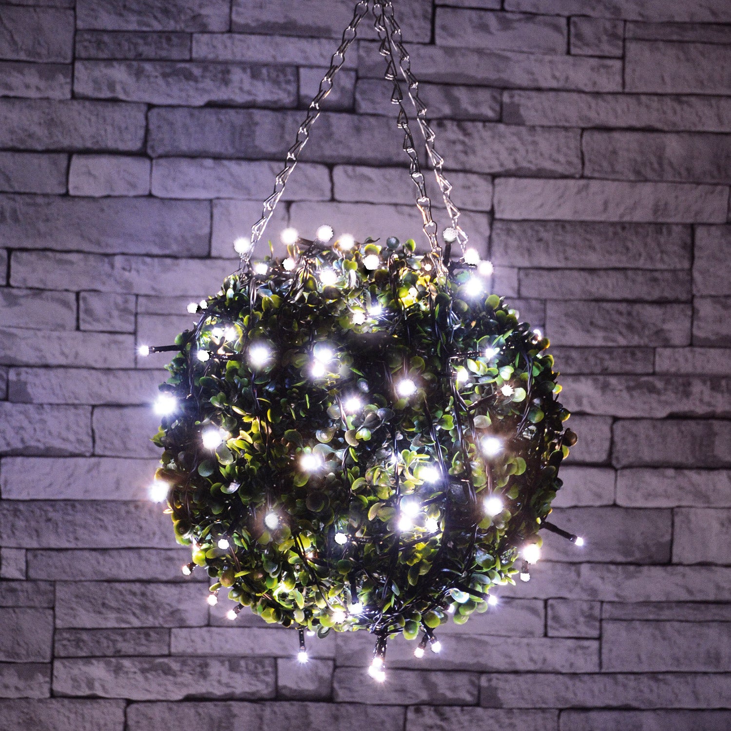 LYYT 120 LED Battery String Light Cool White - view 2