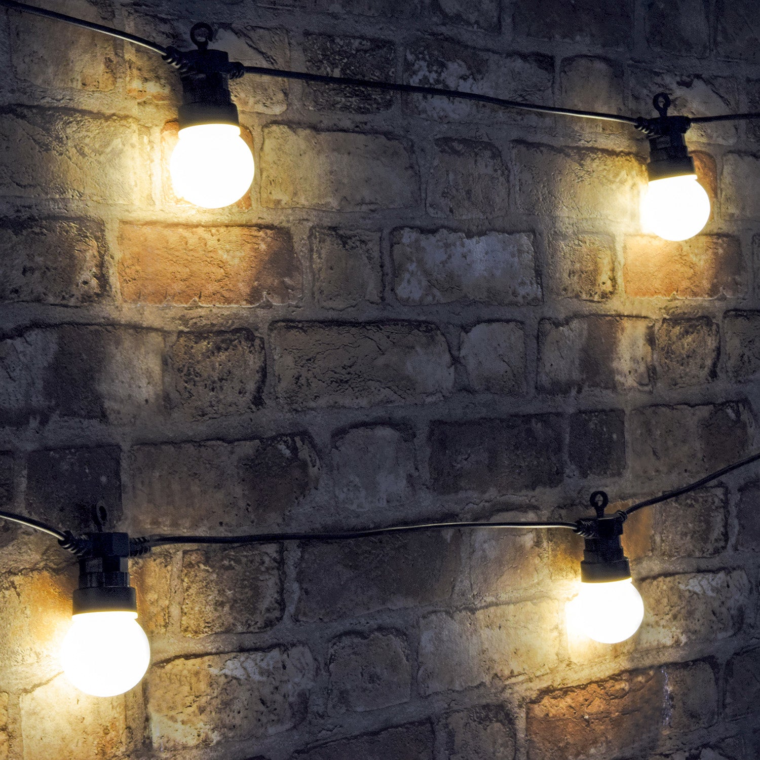 LYYT 10 Bauble Outdoor Festoon Warm White