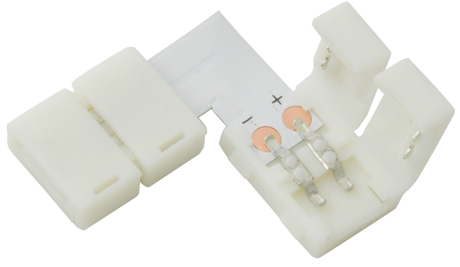 LYYT 8mm single colour LED tape L connector - pack of 5