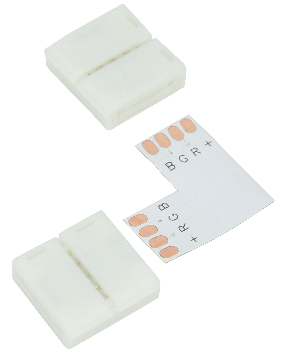 LYYT 10mm RGB LED tape L connector - pack of 5 - view 2