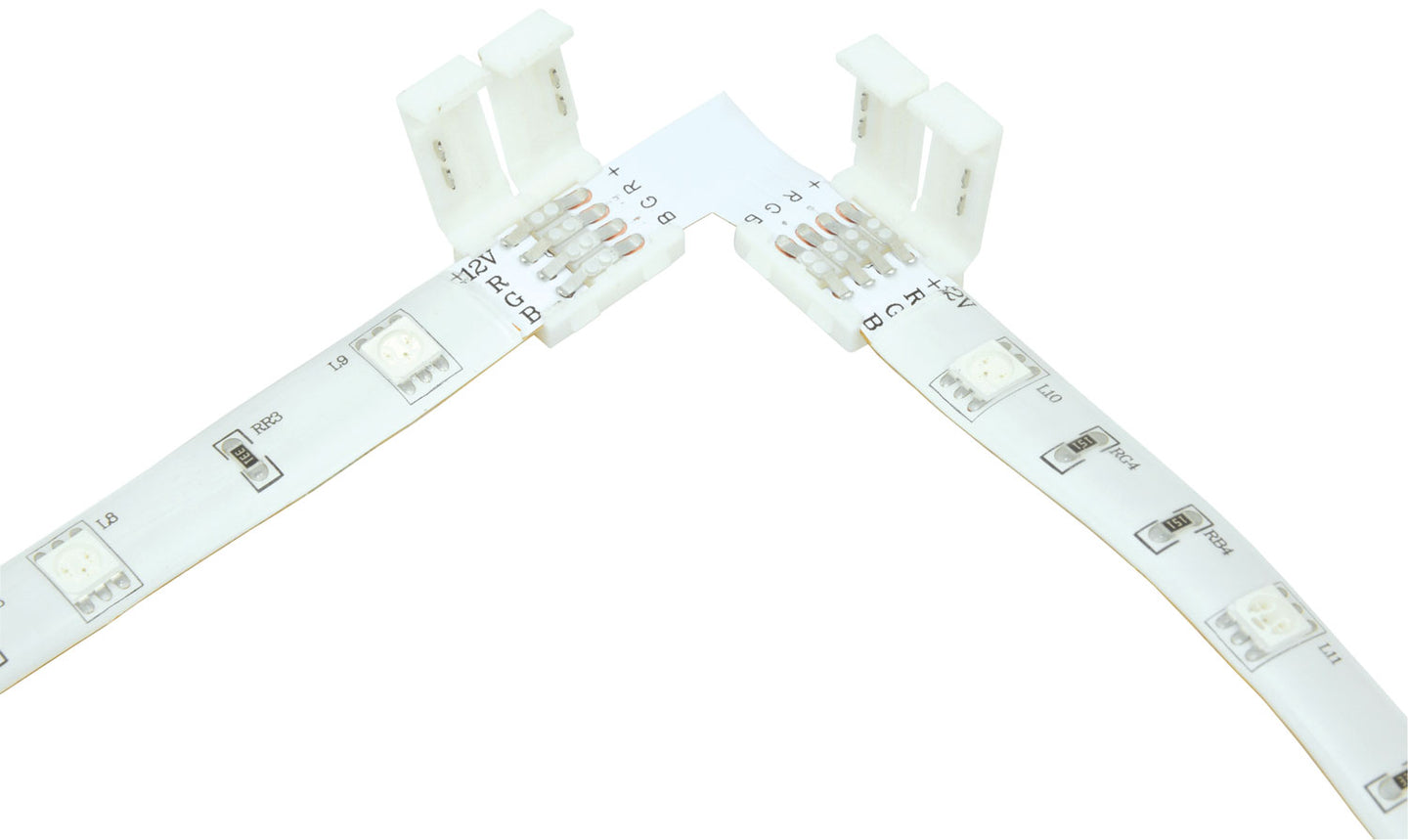 LYYT 10mm RGB LED tape L connector - pack of 5 - view 3