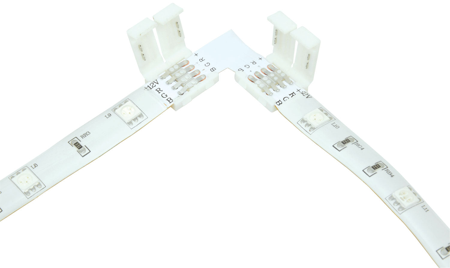 LYYT 10mm RGB LED tape L connector - pack of 5 - view 3