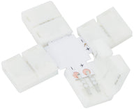 LYYT 8mm single colour LED tape X connector - pack of 5