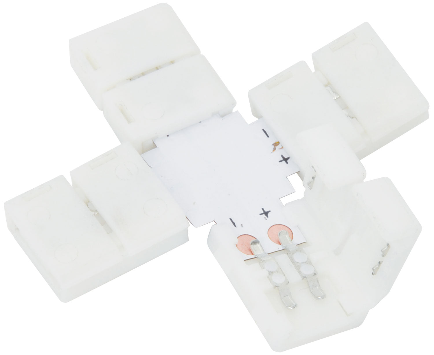 LYYT 8mm single colour LED tape X connector - pack of 5