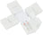 LYYT 8mm single colour LED tape X connector - pack of 5
