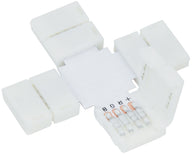 LYYT 10mm RGB LED tape X connector - pack of 5