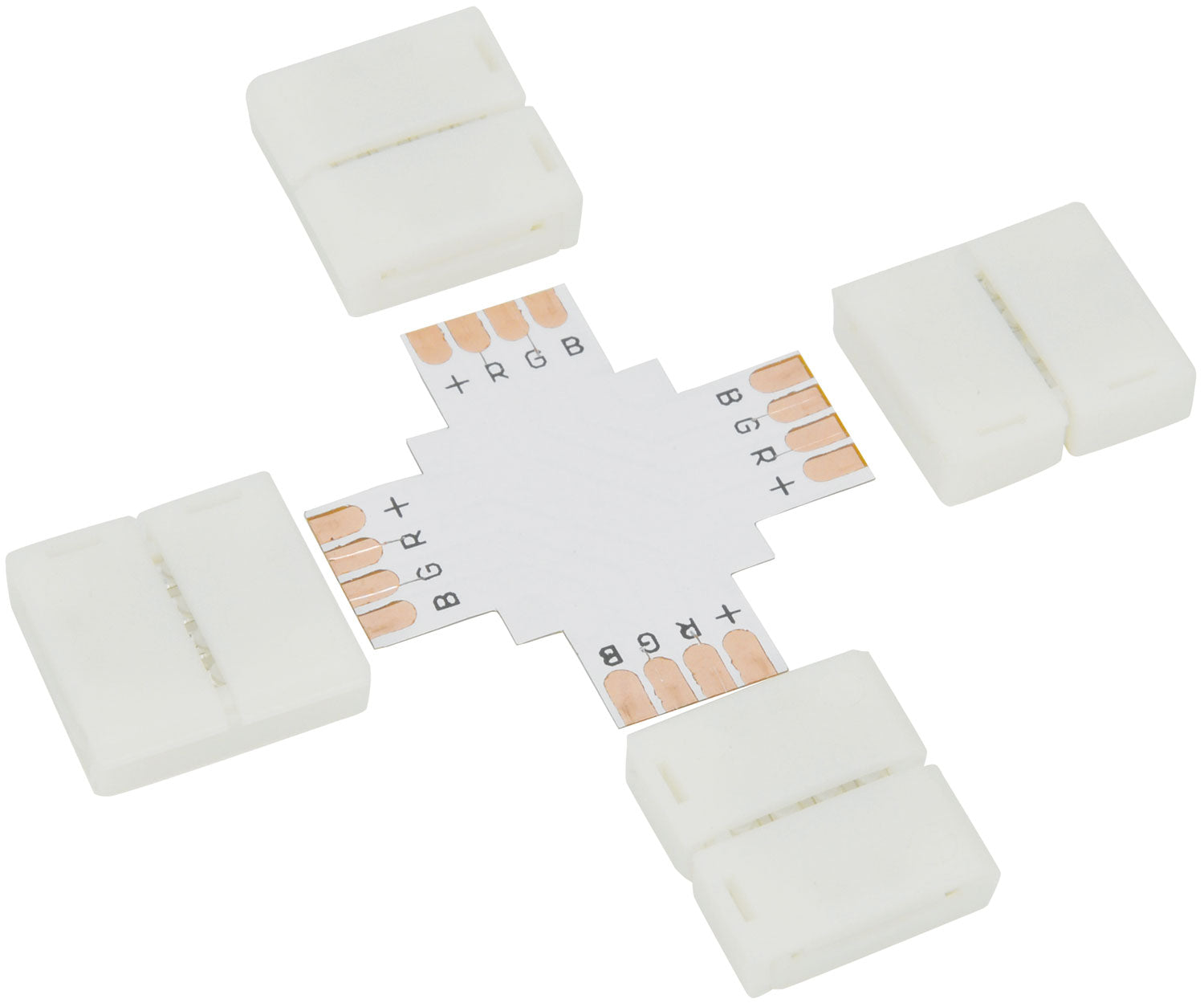LYYT 10mm RGB LED tape X connector - pack of 5 - view 2