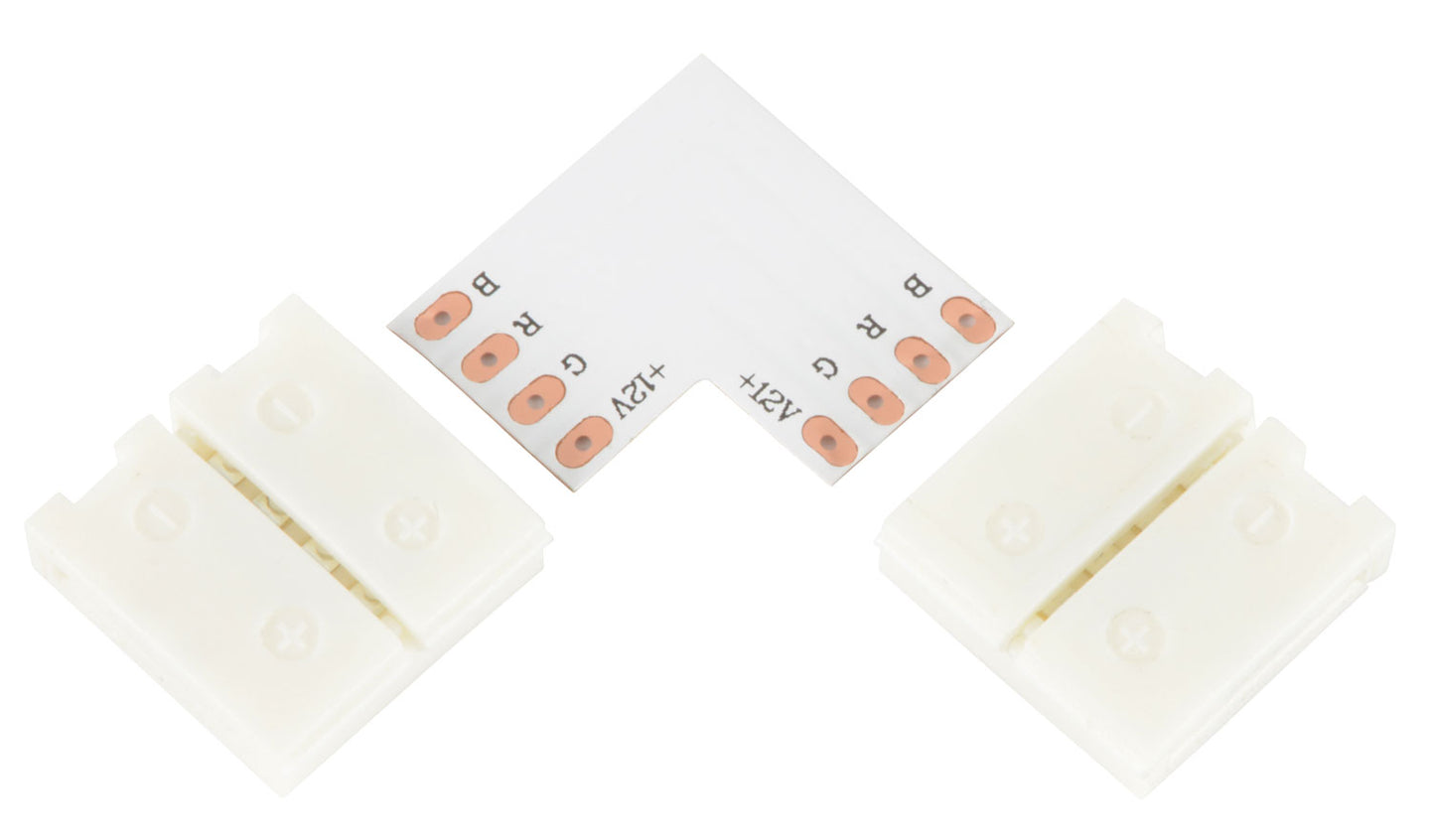 LYYT 12mm RGB LED tape L connector - pack of 5 - view 3