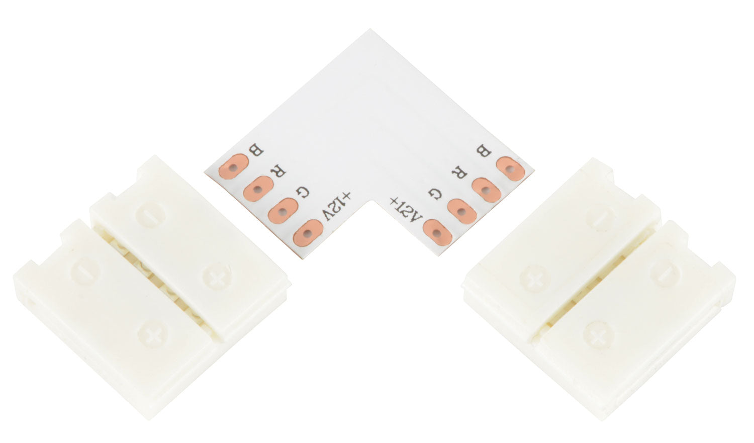 LYYT 12mm RGB LED tape L connector - pack of 5 - view 3