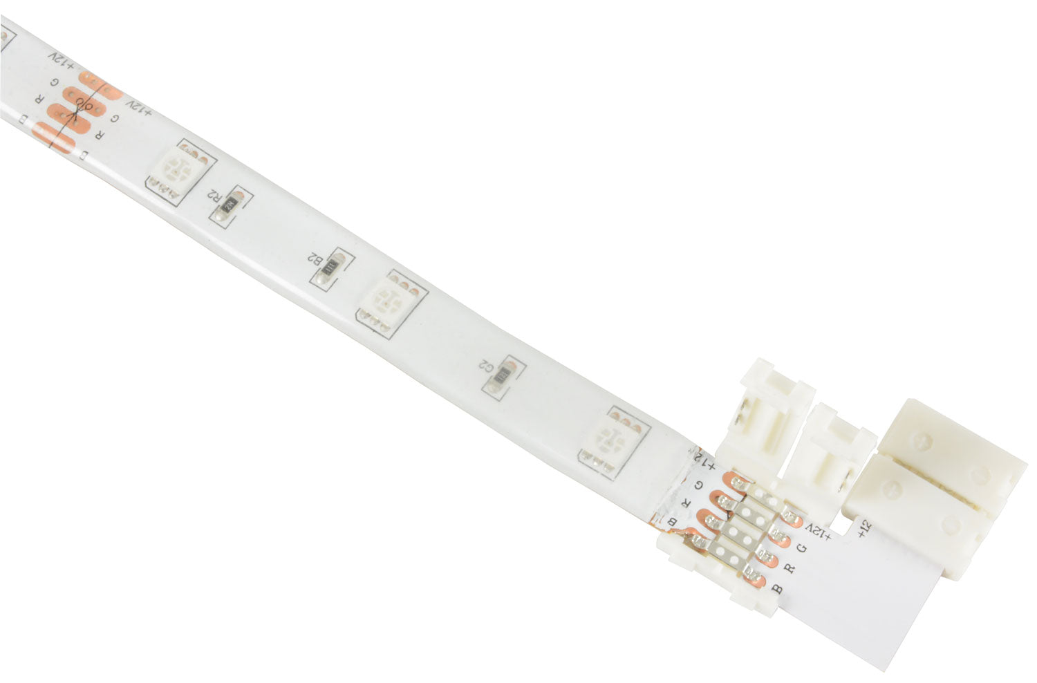 LYYT 12mm RGB LED tape L connector - pack of 5 - view 2