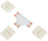 LYYT 10mm single colour LED tape T connector - pack of 5 - view 2