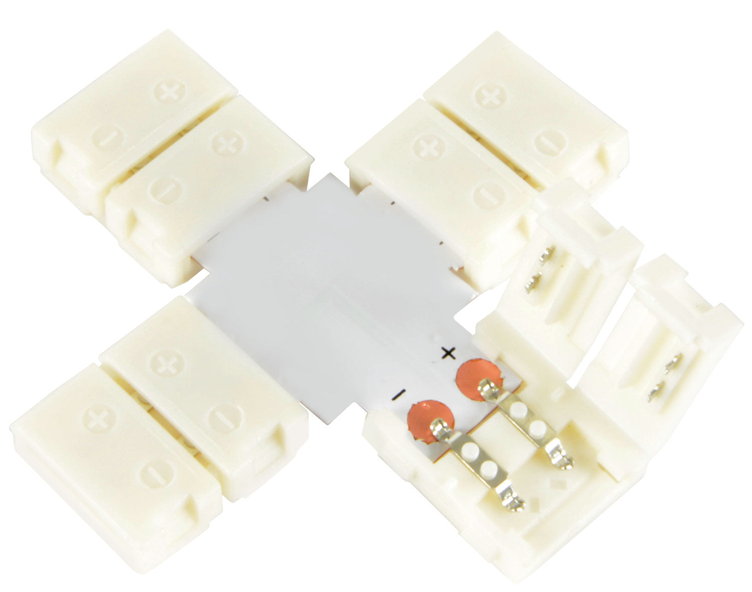 LYYT 10mm single colour LED tape X connector - pack of 5